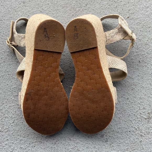 BC Footwear Wedge Sandals espadrille’s - Picture 5 of 8